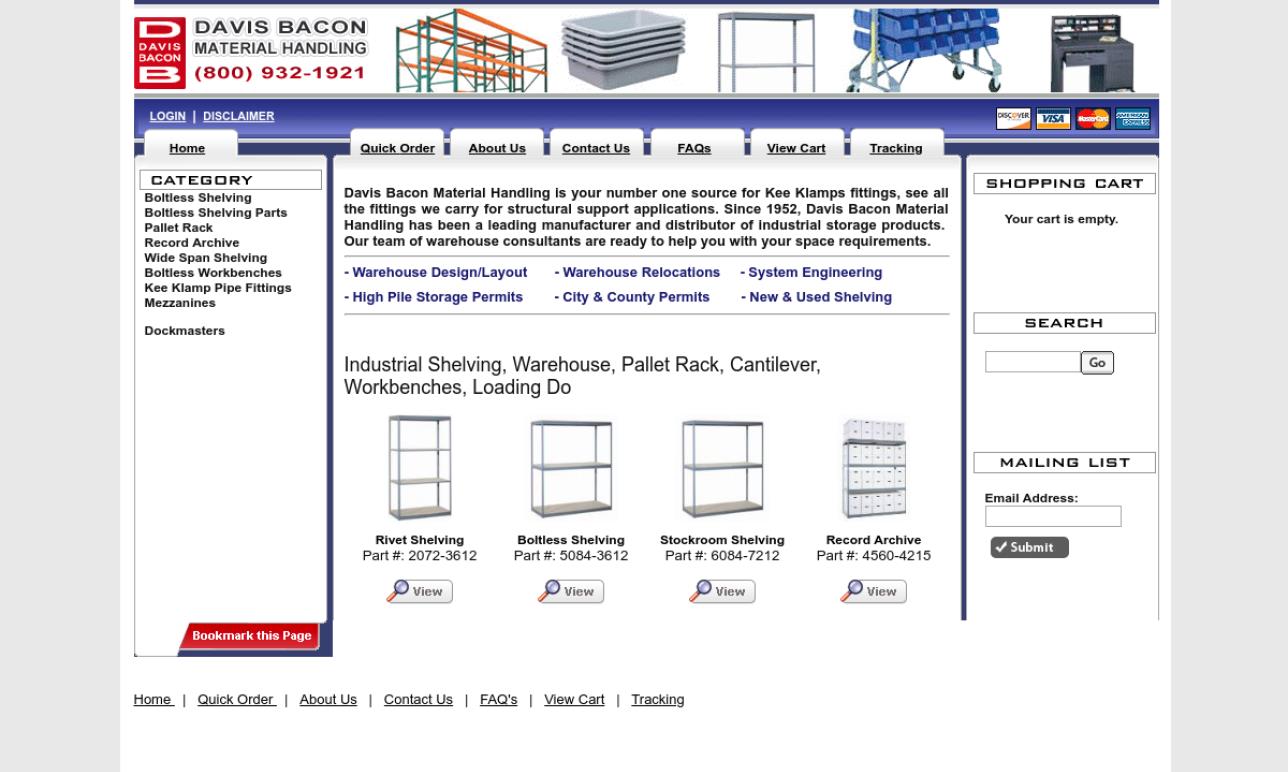 Davis Bacon Material Handling/Dockmaster