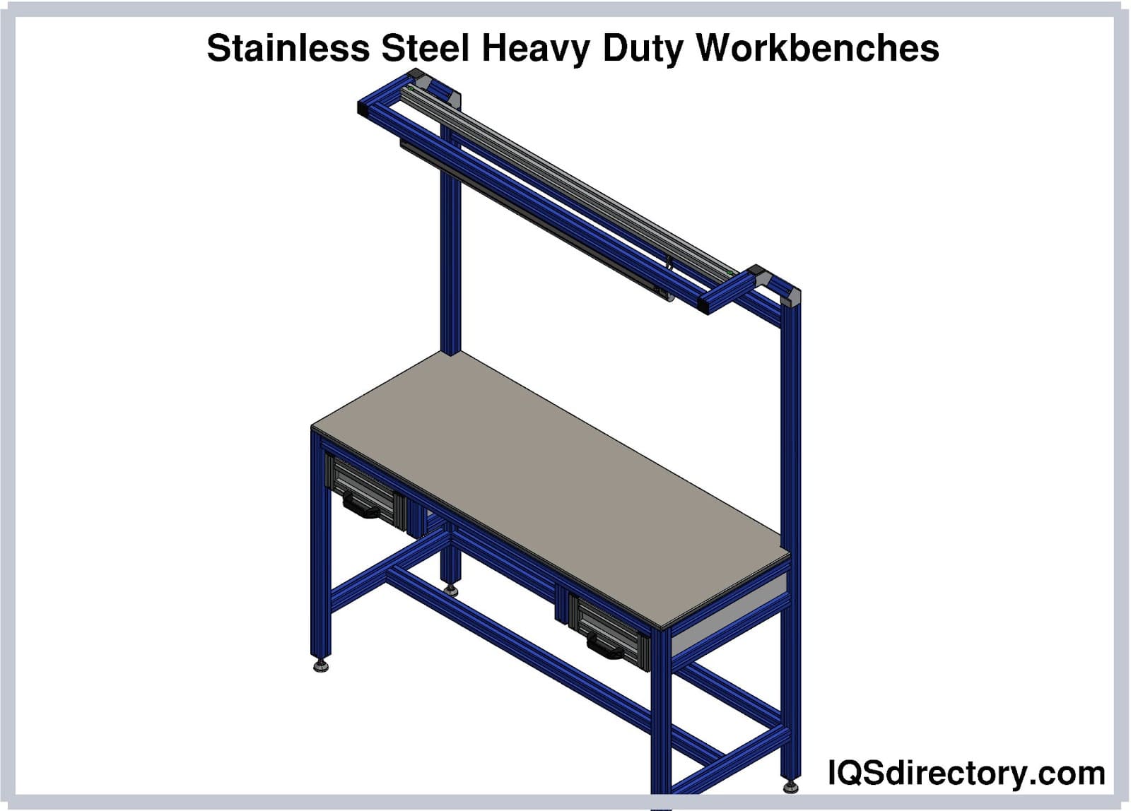 stainless steel heavy duty workbenches