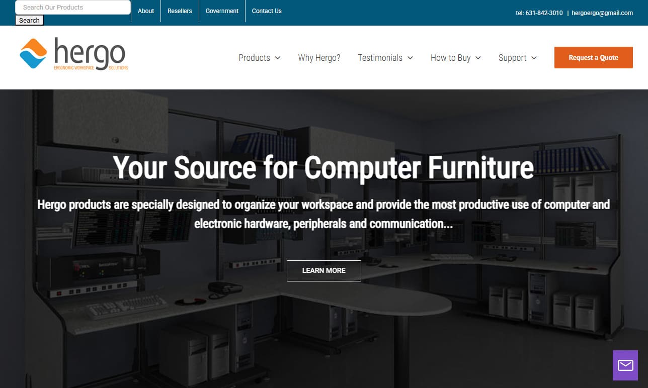 Hergo® Ergonomic Workspace Solutions Hergo® Ergonomic Workspace Solutions